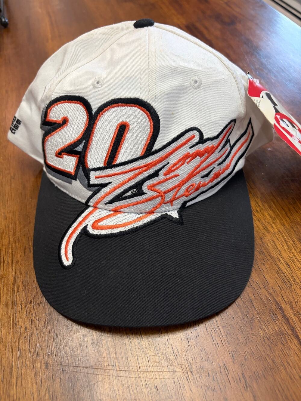 Vintage NASCAR Tony Stewart #20 Embroidered SnapBack hat- NWT